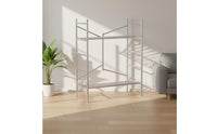Foldable Design Mobile Folding Scaffolding With Wheels Rolling Work Platform Ladder Heavy Duty Adjustable Height Scaffold Structure Multipurpose for Painters, Decorators, DIY Enthusiasts, Home Renovation, Warehouse