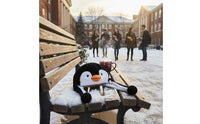 Warm Penguin Earflap Hat Cute Design Penguin Hat Windproof Creature Character Hood Ear Protection for Women, Teens, Cycling, Outdoor, Cold Weather