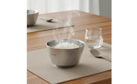 Double Insulated Bowl Easy to Clean Tableware Stackable for Camping