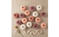12 Pieces Velvet Pumpkins Thanksgiving Textile Pumpkins Soft Ornaments for Halloween