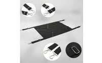 Horse Stall Barrier with Snap Hooks Waterproof for Stable, Equestrians