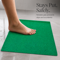 PVC Non-Slip Hollow Mat for Bathroom, Shower, Toilet, and Kitchen