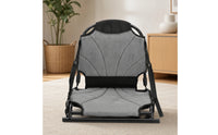 Folding Kayak Seat with Backrest Compact Foldable Kayak Seat Lightweight for Boaters