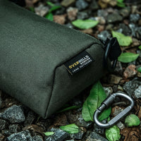 Compact MOLLE Pouch, Oxford Fabric First Aid Hip Bag with Carabiner, Tactical Tool Pouch for Hiking and Tours