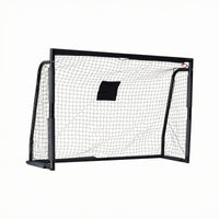 Steel Soccer Goal Netted Sports Equipment Heavy Duty