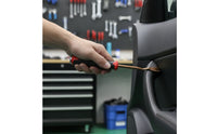 Automotive Clip Tool Angled Trim Fastener Removal Tool Heavy-Duty Upholstery Remover for Mechanics, Car Repair, Garage