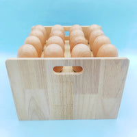 12 Pieces Percussion Shaker with Box Wood Wooden Shaker Hand-Held Instrument for Music Teachers