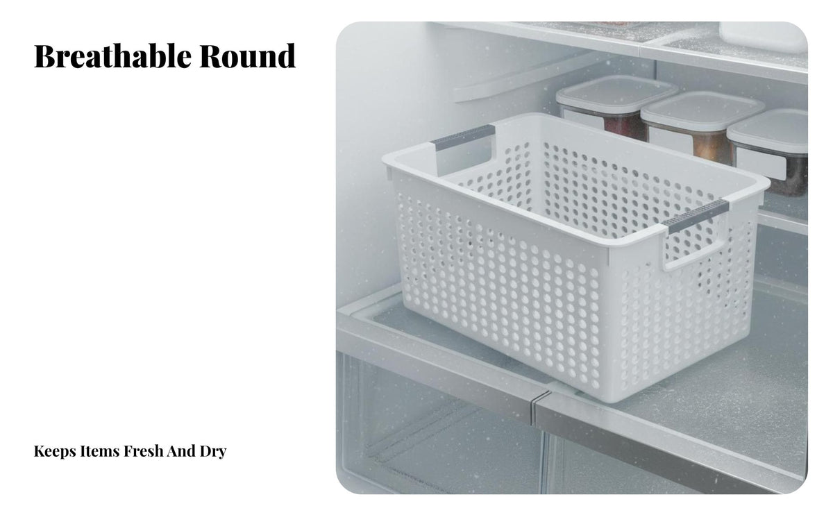 Chest Freezer Divider Basket Space Saving Hanging Freezer Basket Easy Access Wire Storage Bin for Meal Kitchen Organizers, Homeowners, Basement