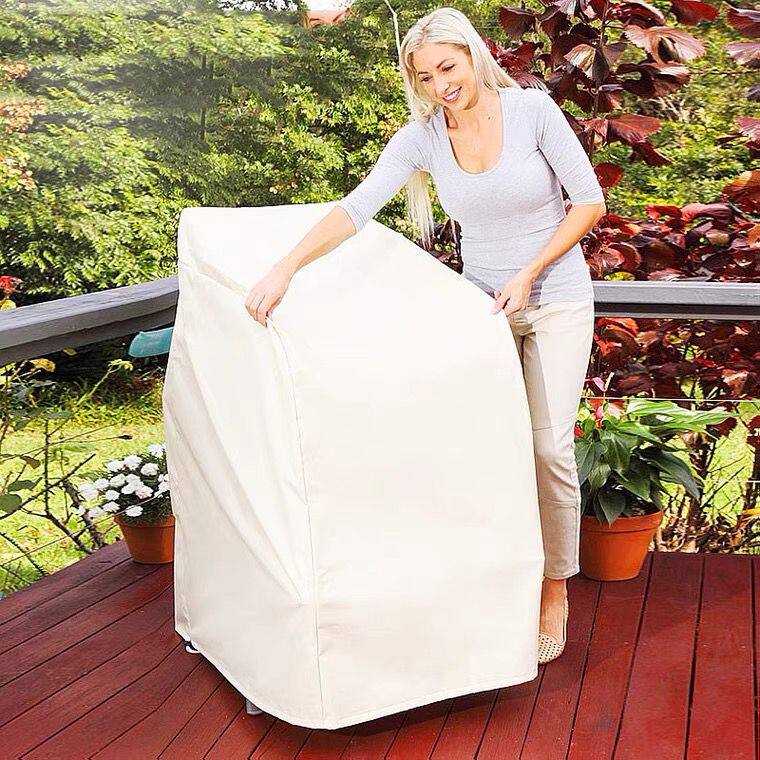Outdoor Sofa Dustproof and Waterproof Cover, Outdoor Furniture Accessories, Patio Terrace Table and Chair Sunshade Cover, Rattan Sofa Protective Cover