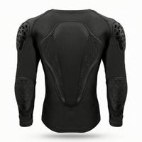 Underlayer with Impact Panels Sleek Guard Shirt Form-Fitting Shielded Top for Skiers, Snowboarders, Skiing, Snowboarding