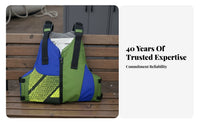 Grown-up Flotation Vest Comfortable Fit Flotation Vest Individual Flotation Device Adjustable Straps Grown-up Safety Vest Light