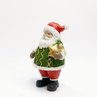 Realistic Santa Claus Figure for Christmas Snow Scene DIY Decorations
