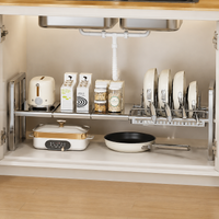 under-sink storage rack