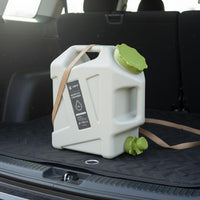 Food Grade Camping Water Carrier Large Opening Water Jug with Spigot Double Handle Design for Outdoor