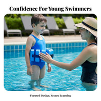 Lightweight Foam Swimming Training Belt Long-Lasting Foam Swim Belt Comfortable Fit for Children, Beginners, Water Parks, Beach