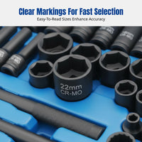 Automotive Tool Kit, Multi-Specification, Sturdy Metallic Vanadium Steel, Portable, Car Repair