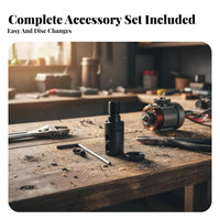 Easy Conversion M10-sized thread engine Arbor Adapter firm-hold Arbor Adapter Kit High Hardness Spindle Connector DIY indispensable for Workshop Professionals, Hobbyists, Model modelers, Grinding, Polishing, Cutting, Home Repairs