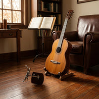 Foldable Classical Guitar Support Ergonomic Guitar Support with Clamp Stable Long-Lasting for Guitarists, Practice