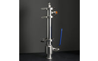 Stainless Steel Dry Hopper with Tri-Clamp Sanitary Hop Dropper Purgeable Hardware for Homebrewers