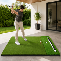golf hitting mat