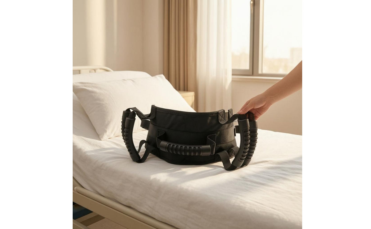 Therapeutic Transfer Belt Reinforced Stitching Equipment Heavy Duty Support Support for Standing Assistance