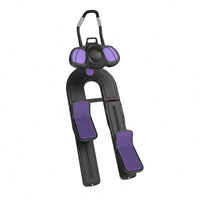 Curved Frame Crawling Machine Padded Supports Core Training Machine Cushioned Grips Knee Support Exerciser Textured Grip for Home Fitness