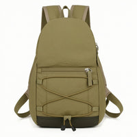 Compact Outdoor Backpack Lightweight Backpack with Elastic Cord Versatile Daypack Casual for Commuting