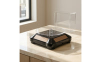 Automatic Solar Display Stand Cordless Rotating Display Stand Portable Solar Turntable Multifunctional for Jewelers
