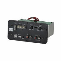 Adjustable Crossover 12V Bass Amplifier AUX Input Bluetooth Amplifier Module Easy Installation Audio Electronics