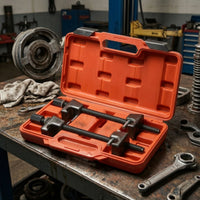 Coil Spring Compressor Versatile Spring Compressor with Carrying Sturdy Container-Steel Tool Kit for Chassis System Work