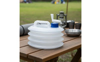 Foldable Water Container Food Grade Material Portable Water Storage Bag Outdoor Equipment Leak-Resistant Included for Camping
