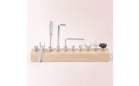 Wooden Screw Board with Tools Child-Centered Toy Safe for Playroom, Classroom