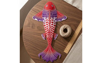 Printed Koi Kite Side Fins aquaticShaped Kite Large Outdoor Toy 3D Shape