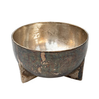 Decorative Footed Bowl Irregular Fruit Bowl with Feet Shallow Decorative Footed Tray for Model-Room Decor