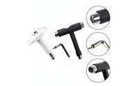 Skateboard T-Tool with Bearing Press Multi-Functional Skateboard Tool Kit Bearing Press Puller Portable T-Wrench Allall-in-1