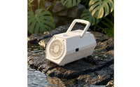 Two-outletOutlet Bubble Machine with Handle Portable Bubble Machine Lightweight Easy Operation for Backyard, Weddings