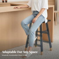 Creative Transparent High Stool Minimalist Look Transparent High Chair Modern design bar Seating Easy to Clean for Cafe Owners, homeowners, Interior Designers, Milk tea-based beverages Shop, Restaurant, Kitchen Island, Dining Room