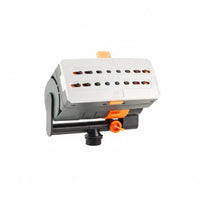Adjustable Spray Range Solar Powered Sprinkler Easy Installation Automatic Irrigation Timer Built-in Lithium Battery for Outdoor, Greenhouse