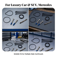 Thread-Lock Bolts Shock-Absorbing Compressor Repair Kit Rubber Seals Air Shock-Absorbing Compressor Pump Repair Kit Threading Tool
