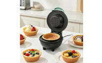 Waffle Bowl Maker Electric Appliance for Dessert Lovers, Kitchen