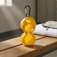 Silicone Golf Ball Holder Portable Double Golf Ball Holder Sports Accessory Easy to Clean Tear-Resistant for Golfers