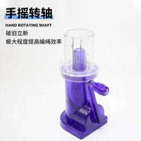 DIY Hand Crank Rope Making Machine for Jewelry Craft