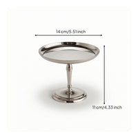 Dessert Stand Metal Pedestal Serving Bowl Rust-Proof for Party, Bakers
