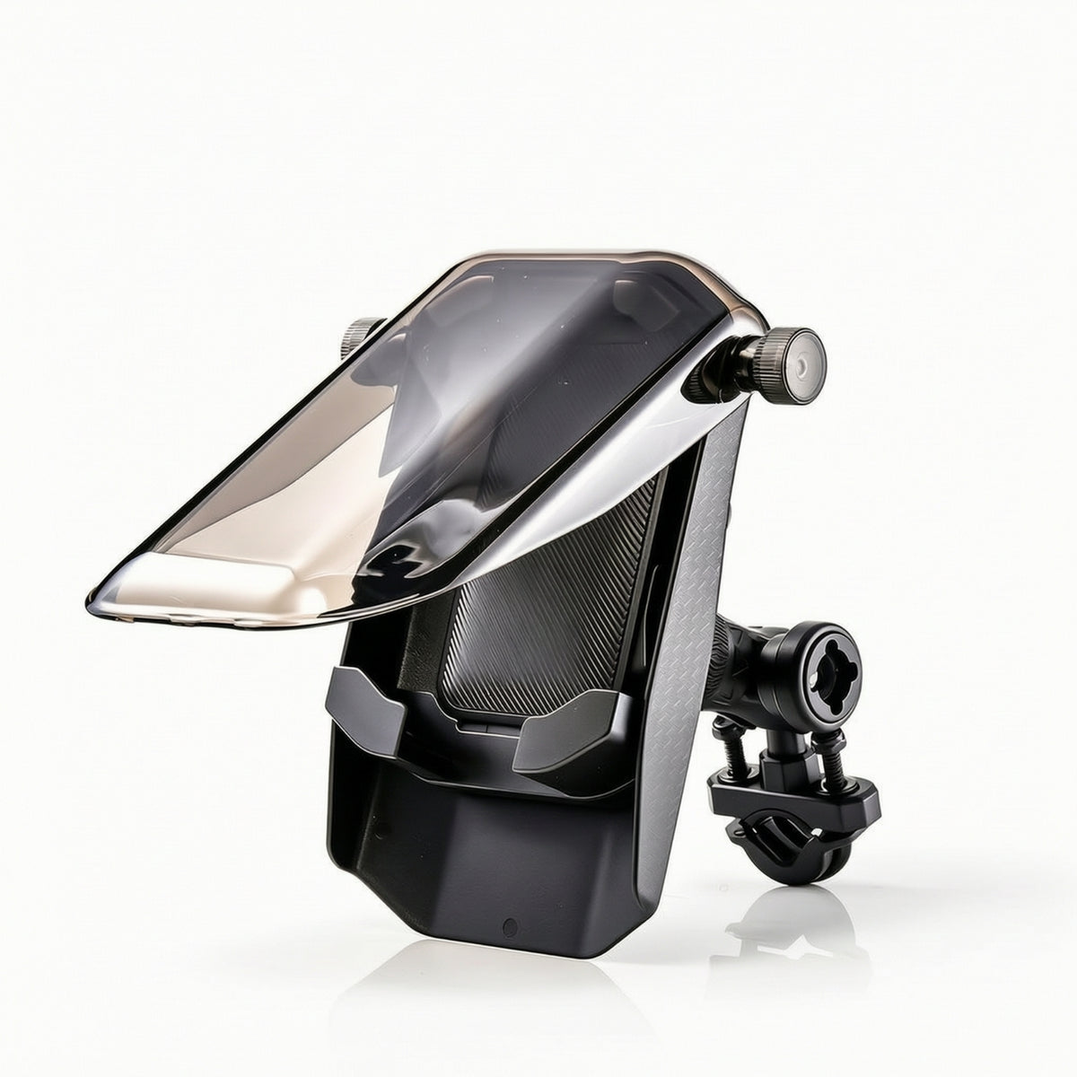 Phone Cover with Handlebar Mount Adjustable for Electric Bikes, Riders