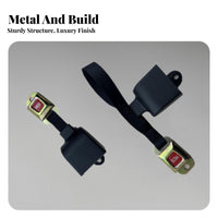 Self-Retracting Cargo Strap Heavy Duty Self-Retracting Lashing Strap Knot Automatic Fastening Strap Belt for Truck Drivers, Trailer, Moving, Car Trunk