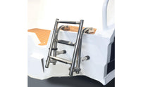 Foldable Boarding Ladder Non-Slip Steps Folding Stainless Steel Ladder