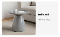 Modern Transparent Side Table Lightweight Clear Acrylic End Table Lucite Nightstand Versatile Easy to Clean for Bedroom