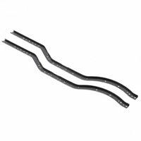 RC Chassis Rail Set Metal Chassis Rail Set Black for All-Terrain Crawling