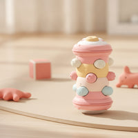 6-in-1 Musical Caterpillar Toy Press-to-Sound Caterpillar Toy with Pressable Parts Textured Multi-Color for Infants, Toddlers, Babies, Playroom, Nursery