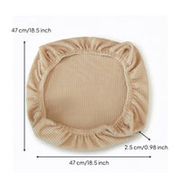 Chair Seat Cover Ribbed Office Chair Cover Thick for Students